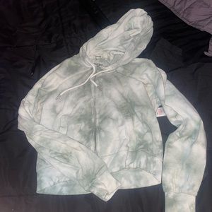 Garage cropped zip up!!